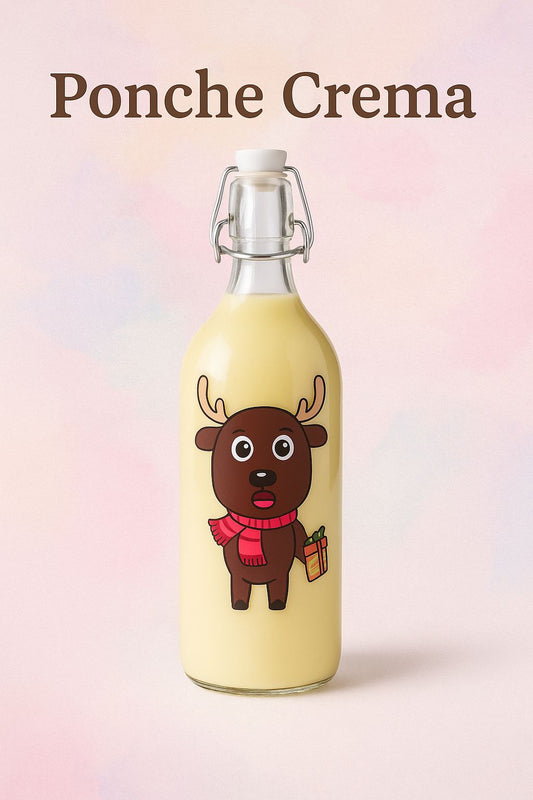 Venezuelan Ponche Crema – 1 Liter of Flavor and Tradition